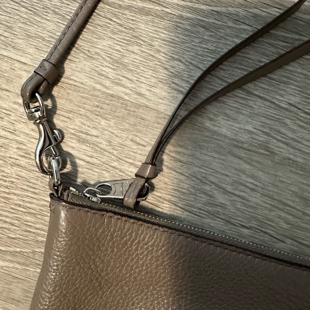 Coach Nearly Vintage Bleecker Daily Bag Silver/Silt - Picture 5 of 12